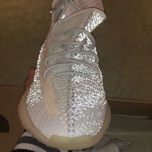 Yeezy cloud white reflectives